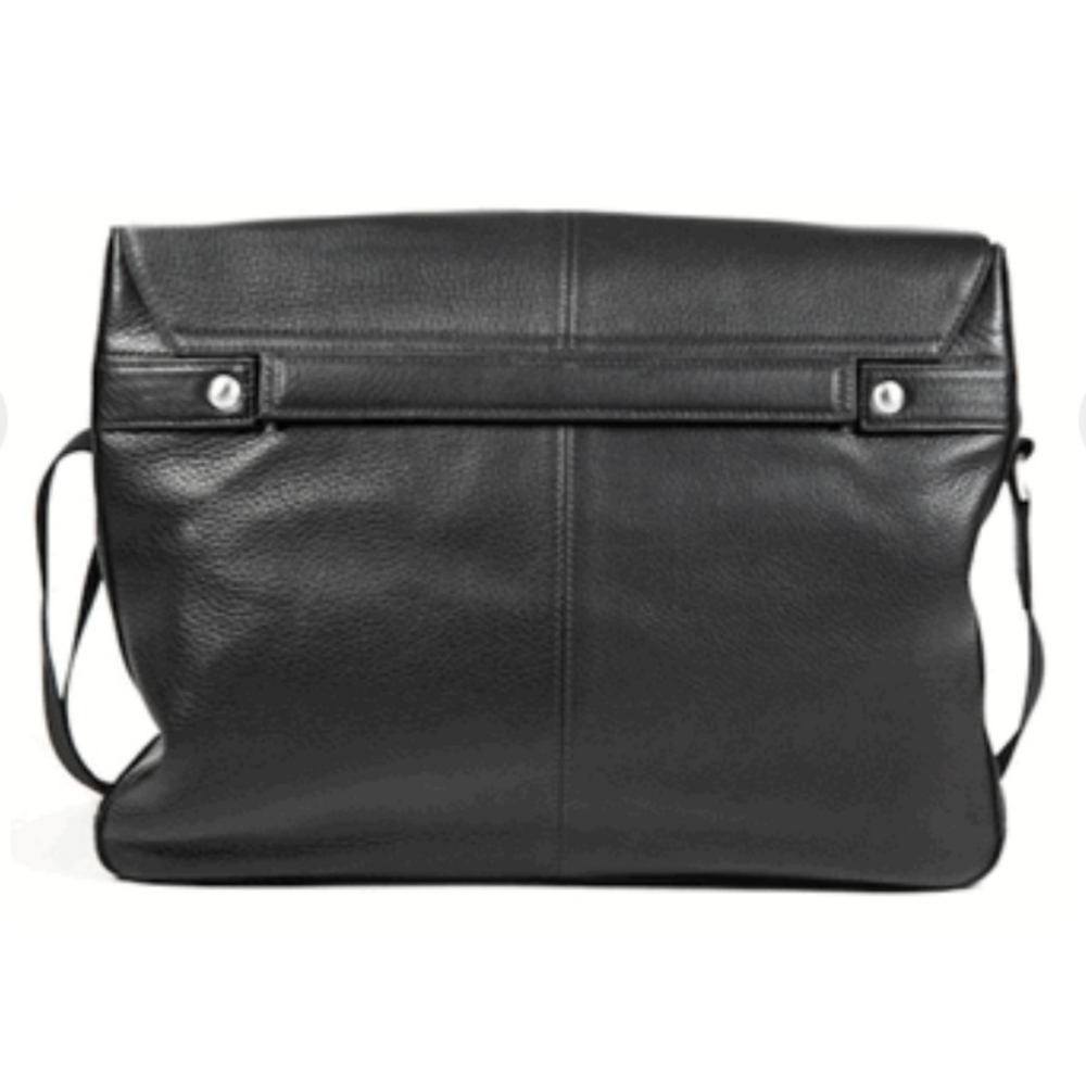 NWOT Bosca messenger bag, black - Picture 2 of 15